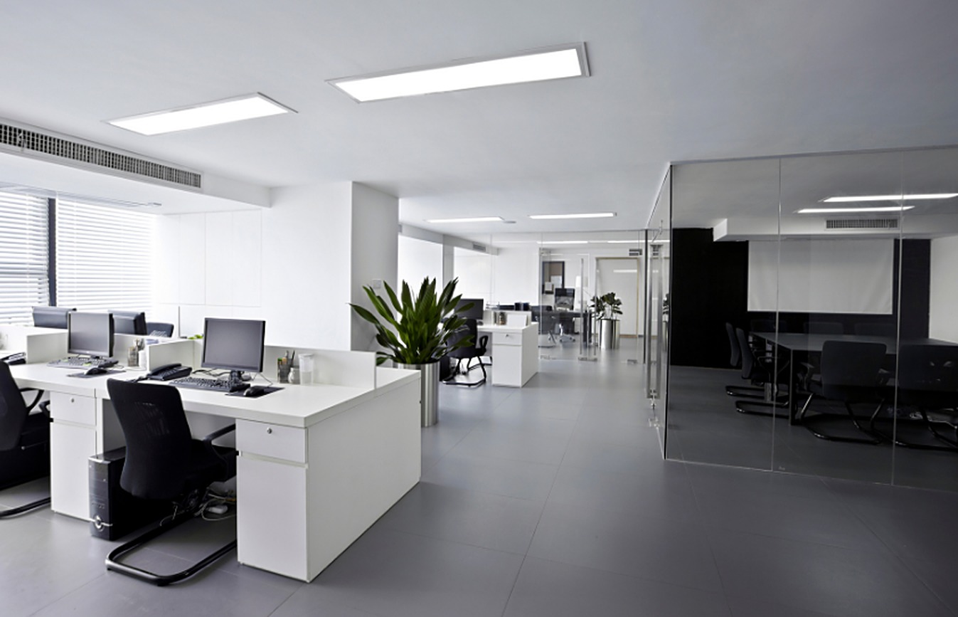 Modern open office interior